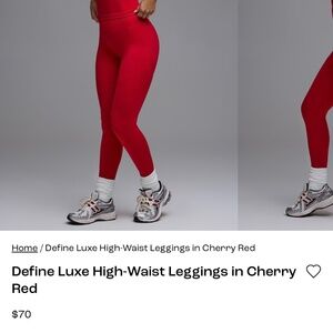 Bo+Tee high waist define luxe leggings